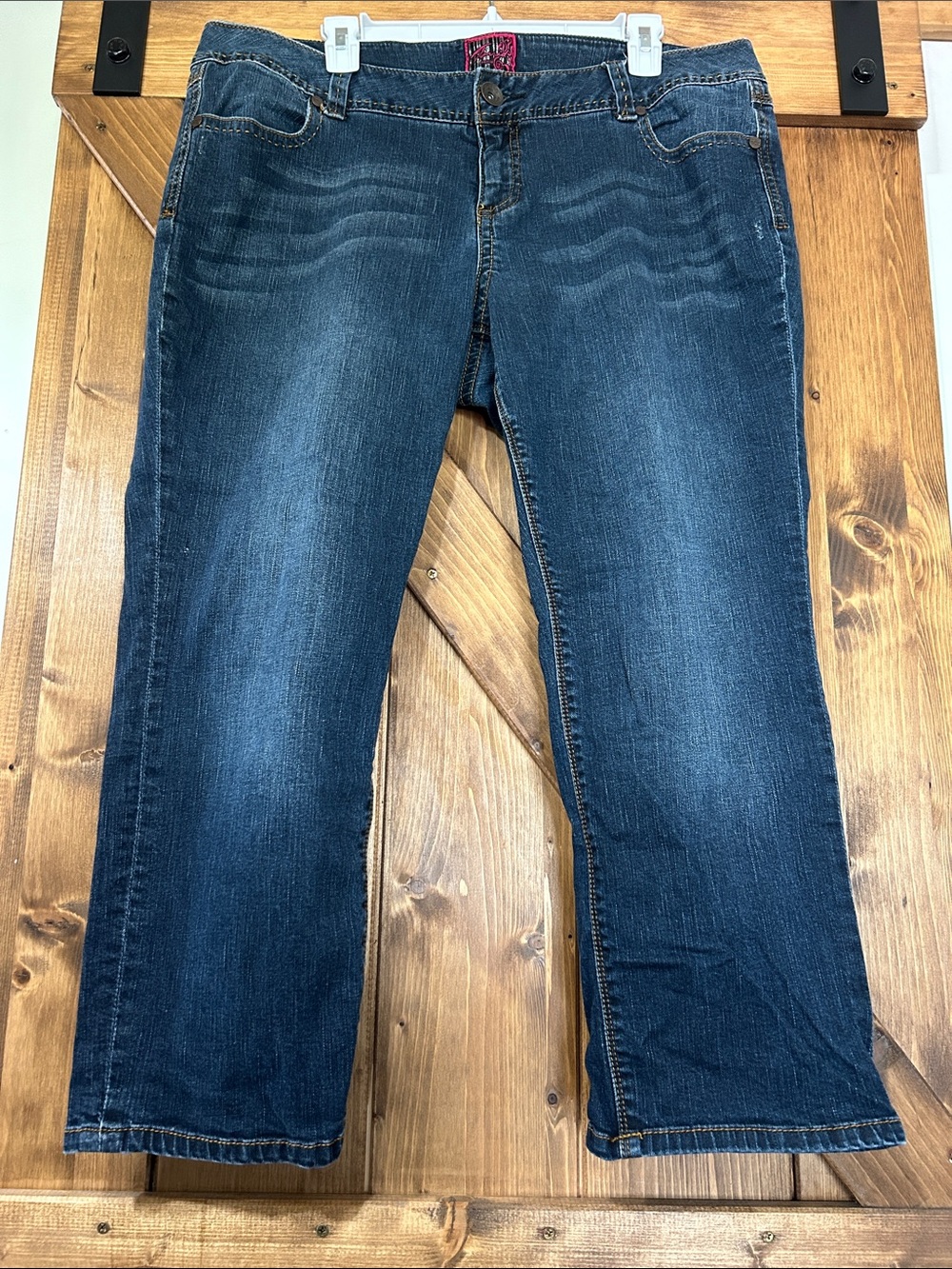 torrid Dark Blue Cropped Skinny Jeans